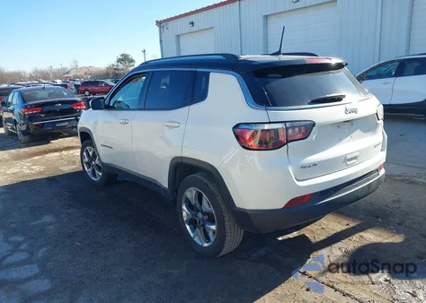 2018 Jeep Compass Limited 4X4 z USA, uszkodzony, nr VIN 3C4NJDCB7JT454564